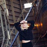 James Cook - Cropped - mirror yarn