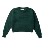 James Cook wool sweater in deep aqua