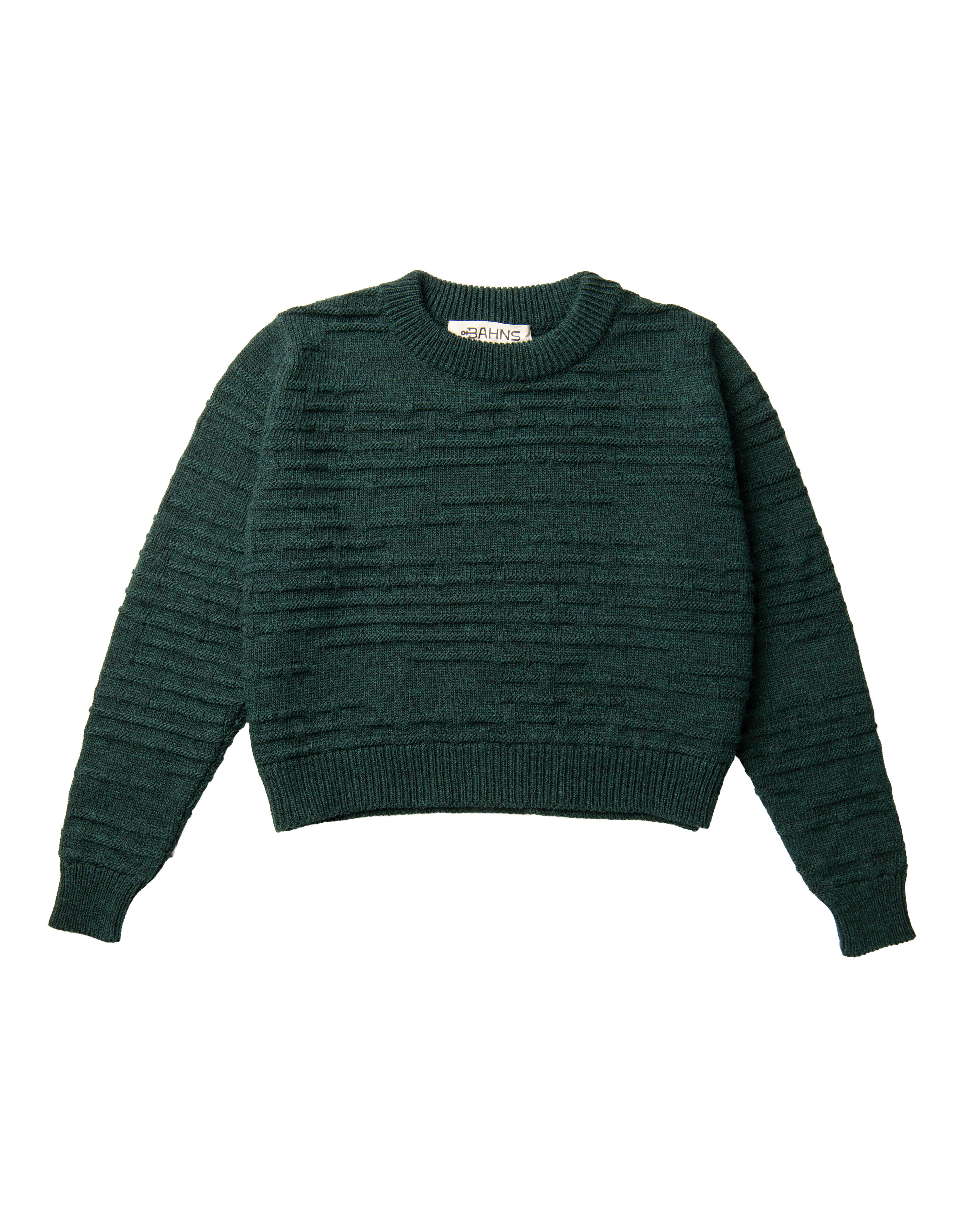 James Cook wool sweater in deep aqua