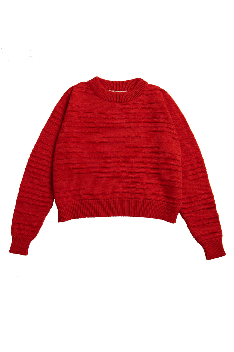 James Cook Cropped - blood orange