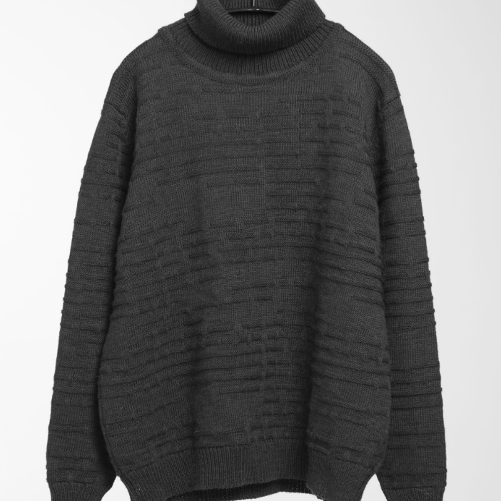 Black turtleneck sweater from BAHNS