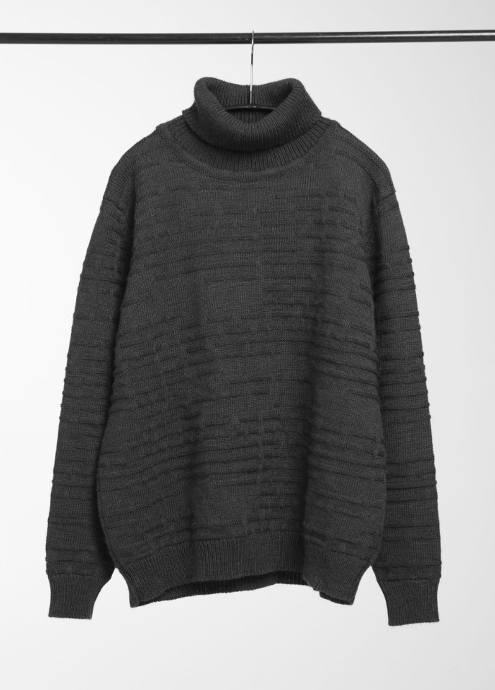 Black turtleneck sweater from BAHNS