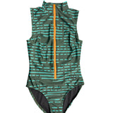 Sjósundbolur BAHNS - grænn/turquise