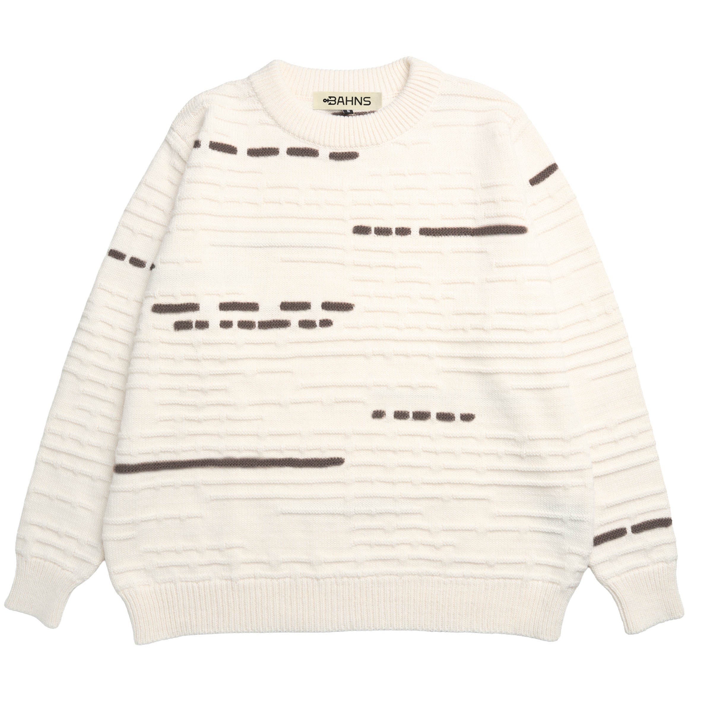 white wool sweater from quality italian wool